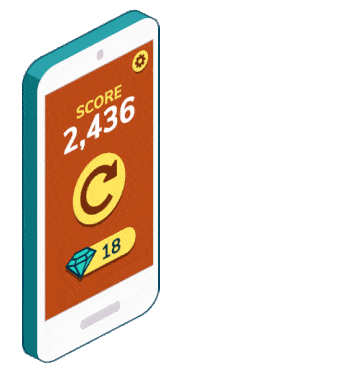 Mobile Offerwall creative animation