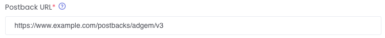 Postback URL for POST method